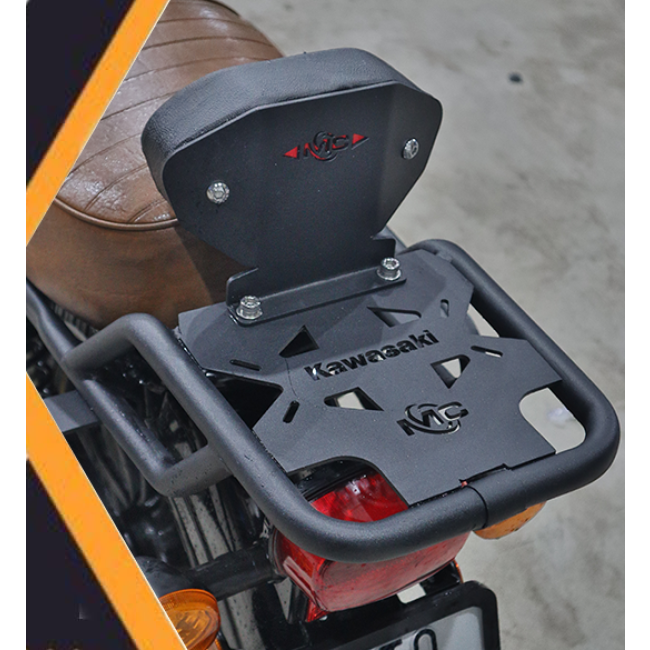 PIPE CARRIER WITH BACKREST FOR KAWASAKI W175 - Image 4