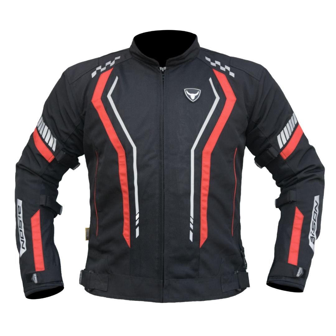 BISON AIR PRO – BLACK RED JACKET
