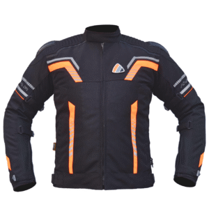 BISON AVATAR V.2 Ã¢â‚¬â€œ BLACK HI-VIZ ORANGE JACKET