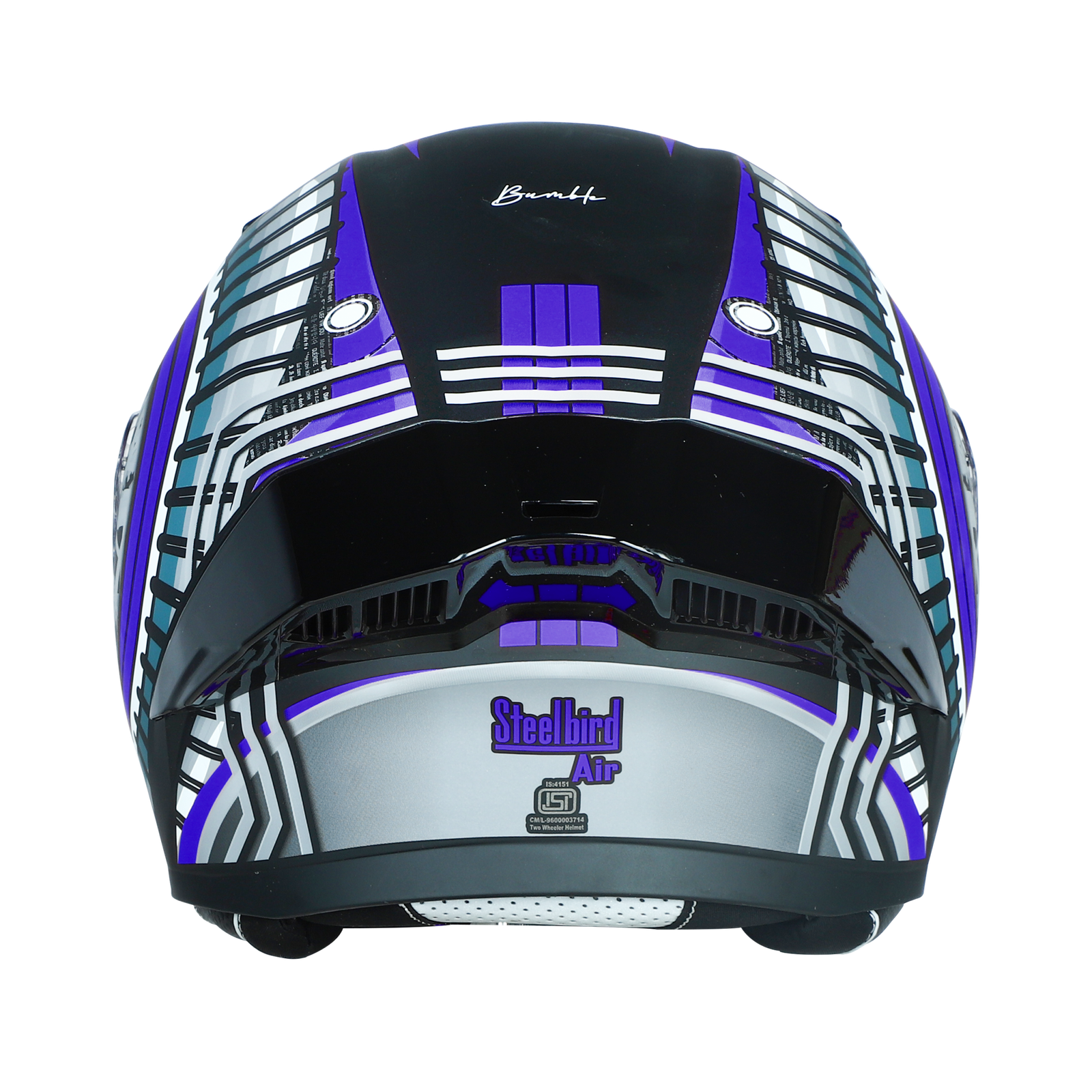 SBA-20 ISS Bumble Glossy Black With Blue - Image 7