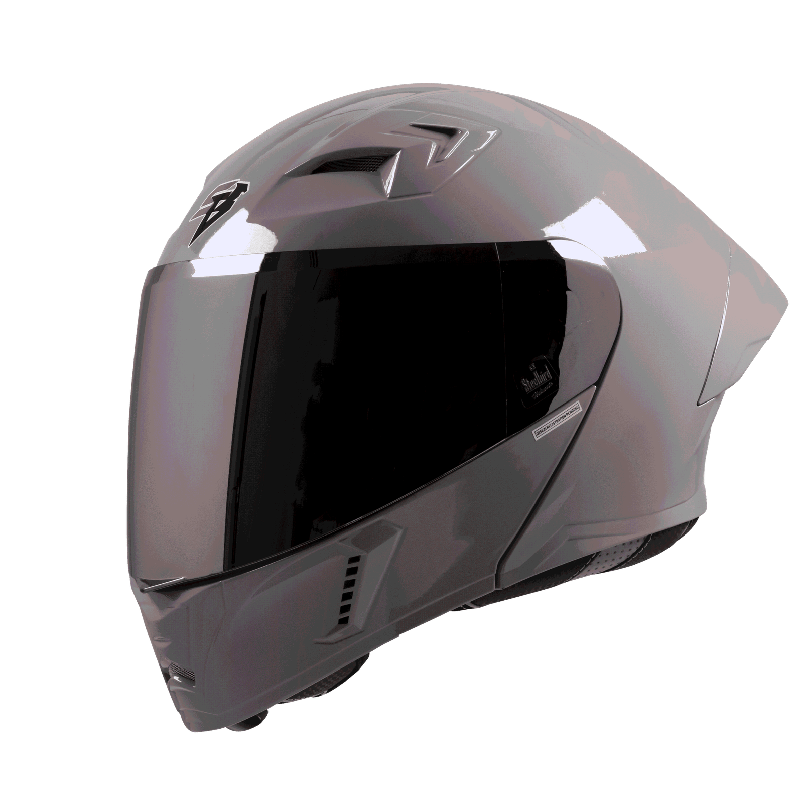 SBA-20 ISS GLOSSY STEELBIRD TITANIUM - Image 3