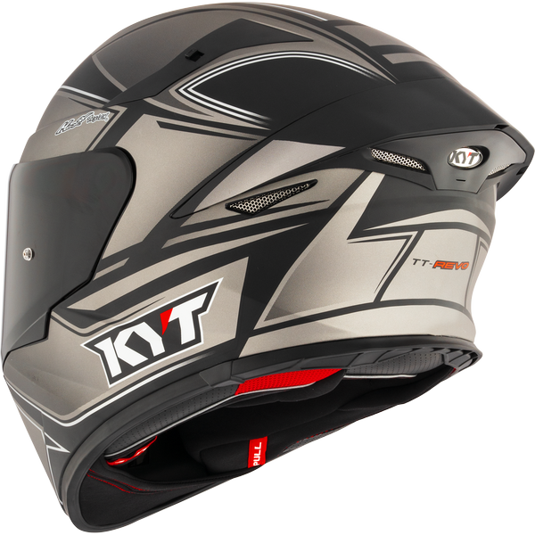 KYT TT-REVO TOURIST MATT COOL GREY - Image 8