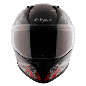 Bolt Octopus Helmet - Black Red
