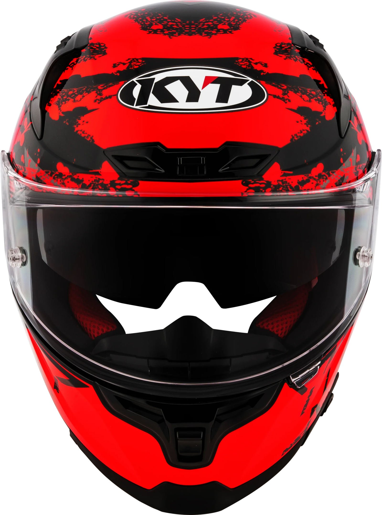 KYT STRIKER 2V NEUTRON RED - Image 3