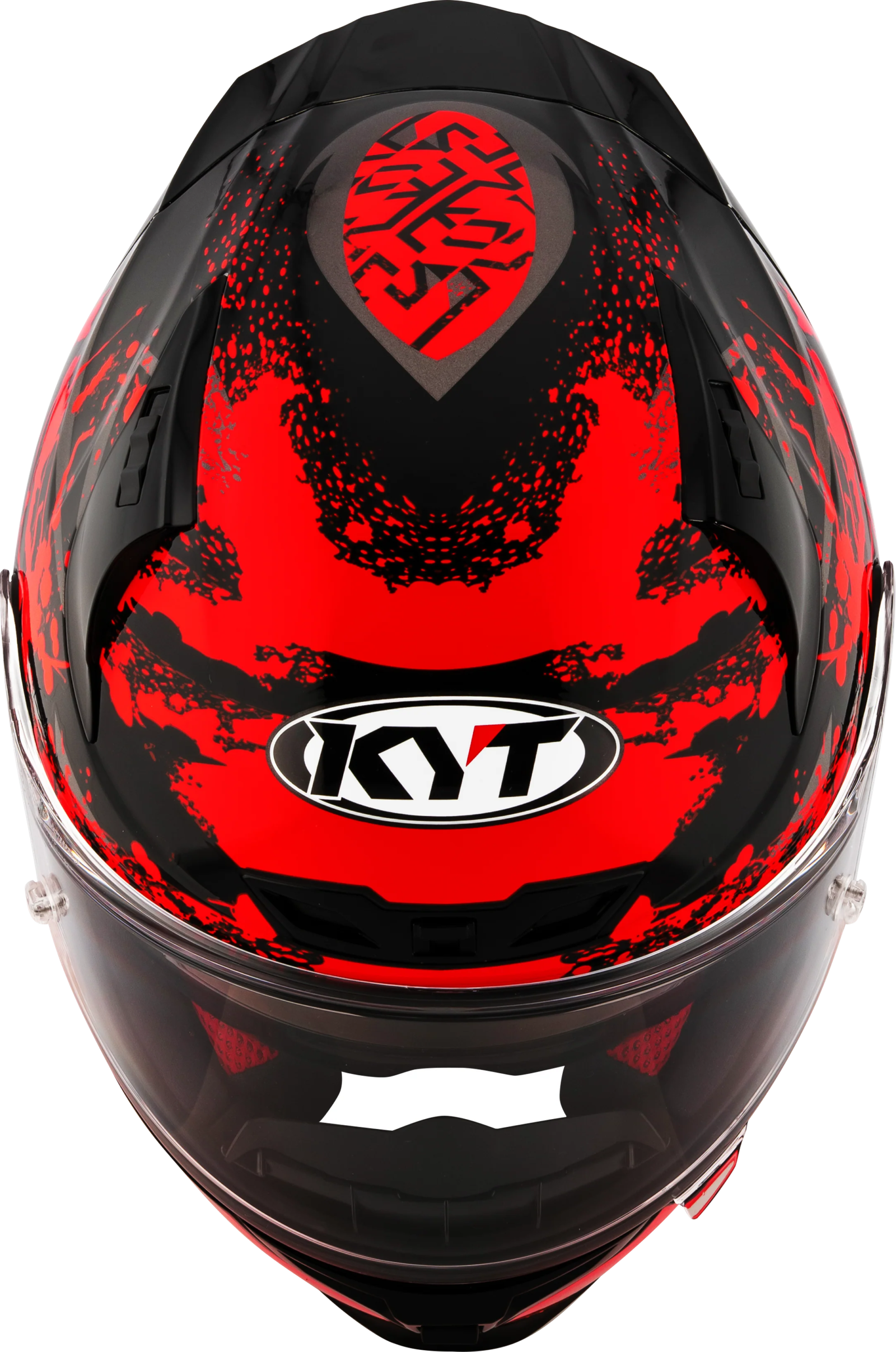 KYT STRIKER 2V NEUTRON RED - Image 9