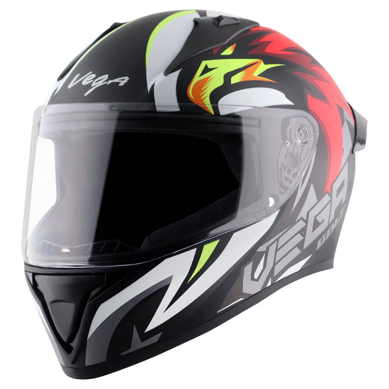 Bolt Speedx Dull Black Red Helmet - Image 2