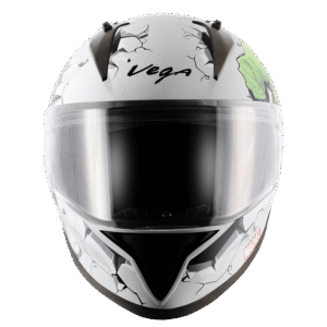 Bolt Marvel Hulk Edition Helmet - White Green