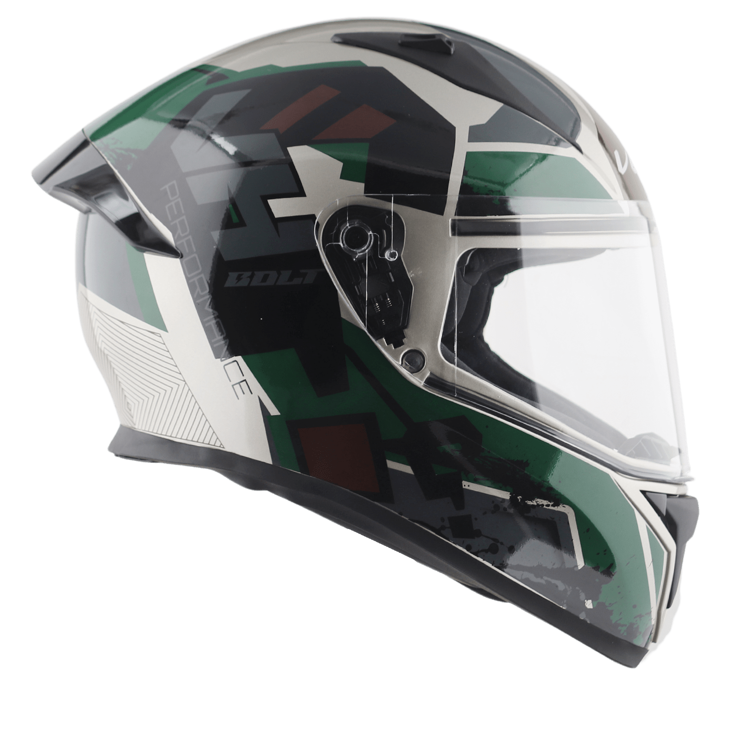 Bolt Army Helmet - MUD BATTLE GREEN - Image 5
