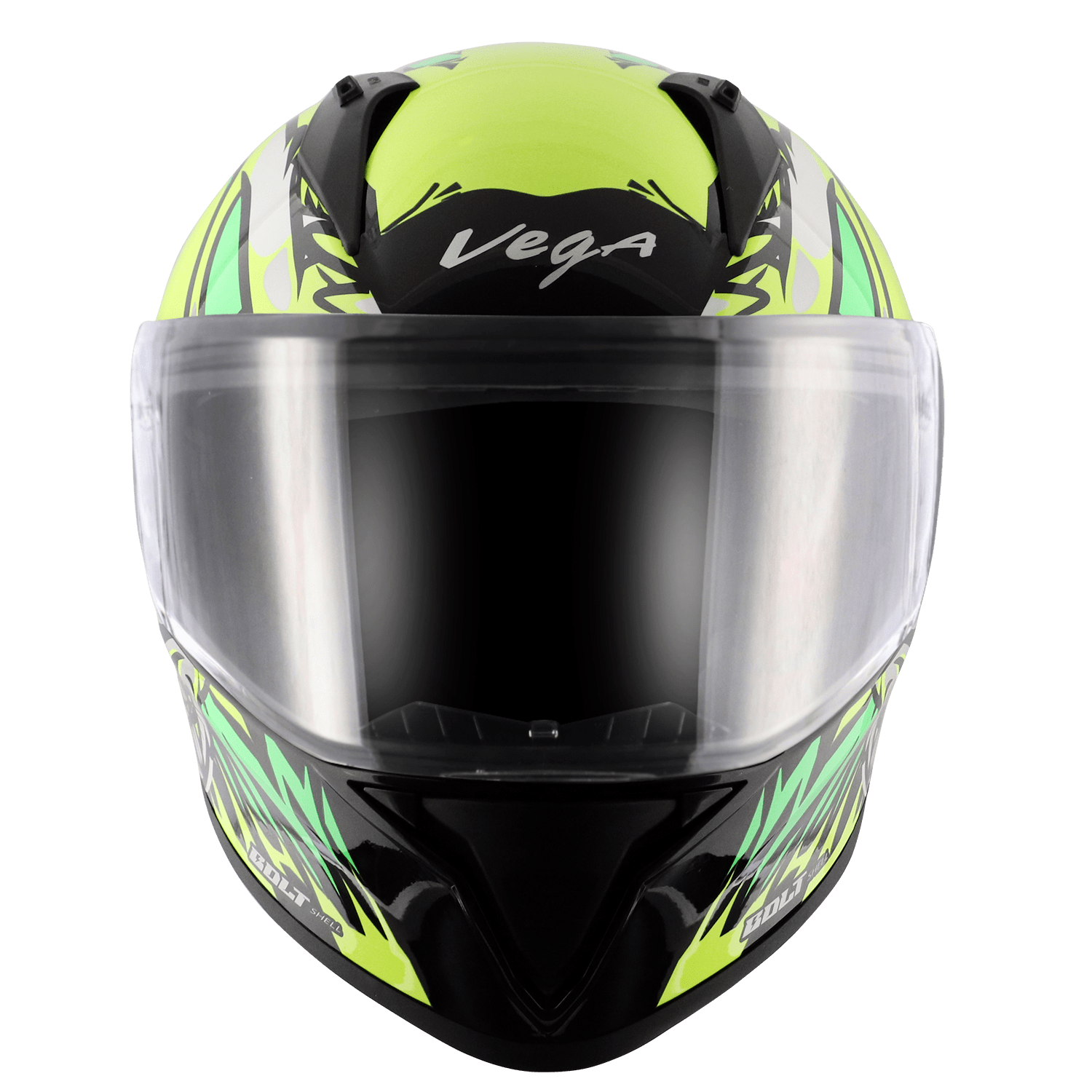 Bolt Bunny Helmet - Black Neon Yellow