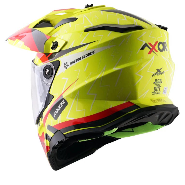 Axor X-Cross Flash Dual Visor Helmet - Image 6