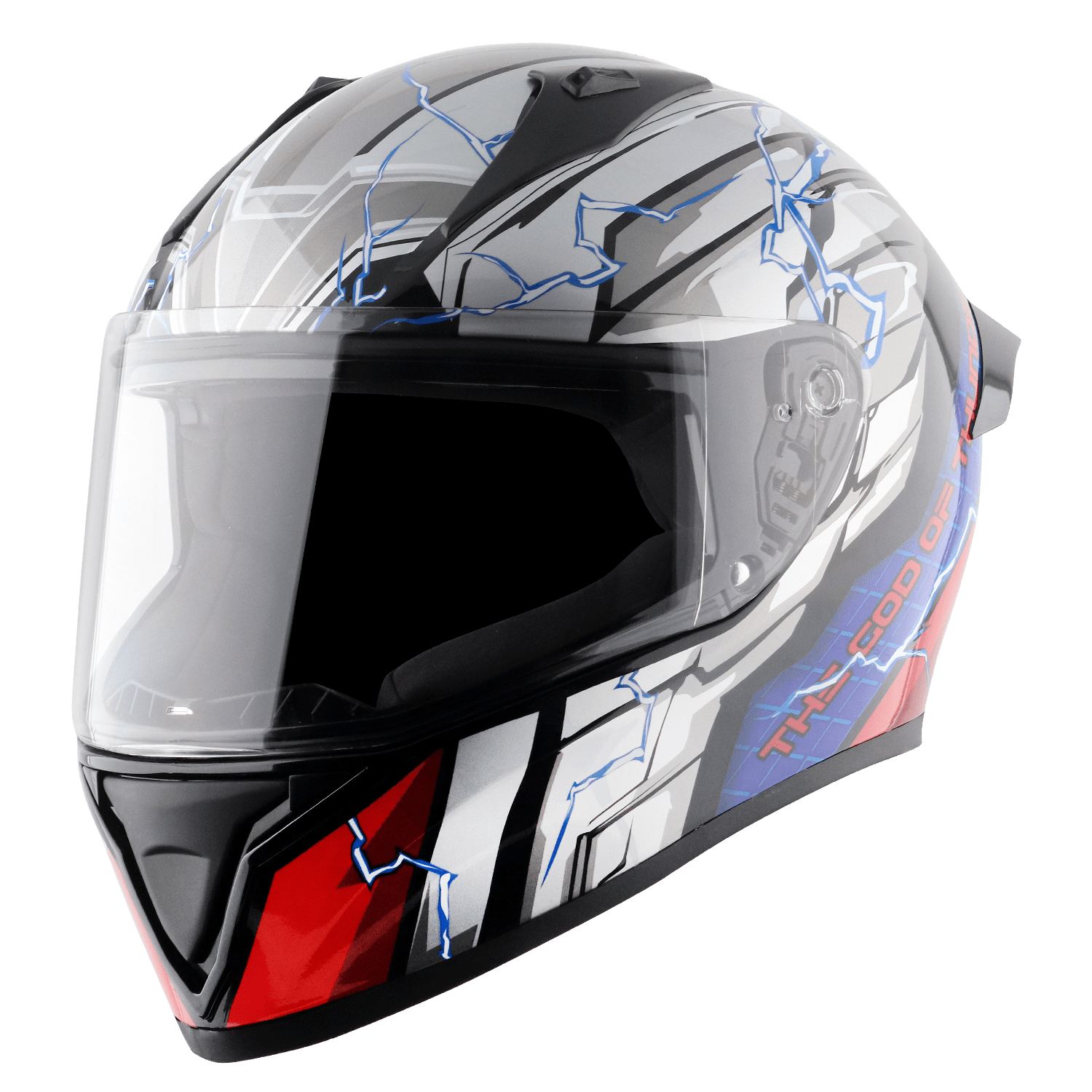 Bolt Marvel Thor Edition Helmet - Black Red - Image 2