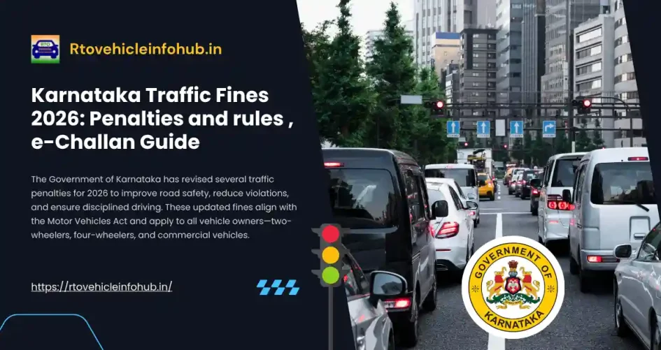 Karnataka helmet fine rules in Bangalore 2026 – traffic penalty for riding without ISI helmet